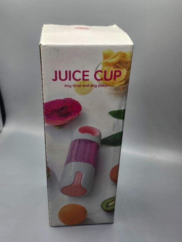 Photo 1 of Portable Blender for Shakes and Smoothies, Personal Blender, USB Rechargeable, Stainless Steel Blades, Juice Blender for Gym, Car, Office, Sports (Color : Pink)