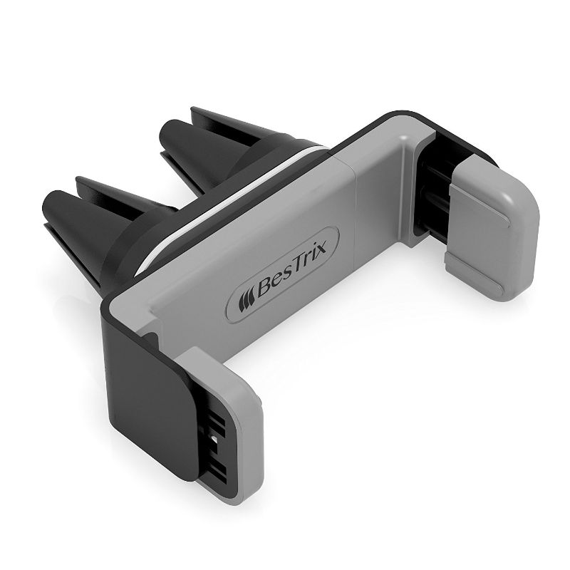 Photo 1 of Bestrix Phone Vent Holder Cell Phone Mount Holder for Car with Double Clamp Grip, Compact & Durable for iPhone, Galaxy and All Smartphones Up to 6.5"