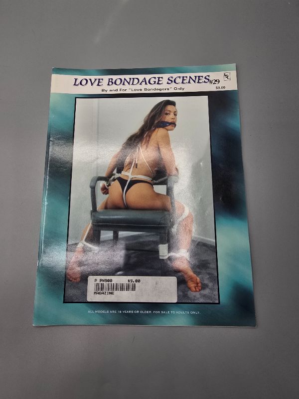 Photo 1 of Love Bondage Scenes BDSM Magazine Ft. Cindy Ashton #29 January 1997 112124RP