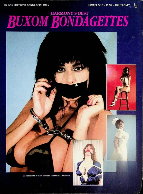 Photo 1 of Harmony's Best Buxom Bondagettes Magazine Ashley Rene #1 1990 052424lm-p2