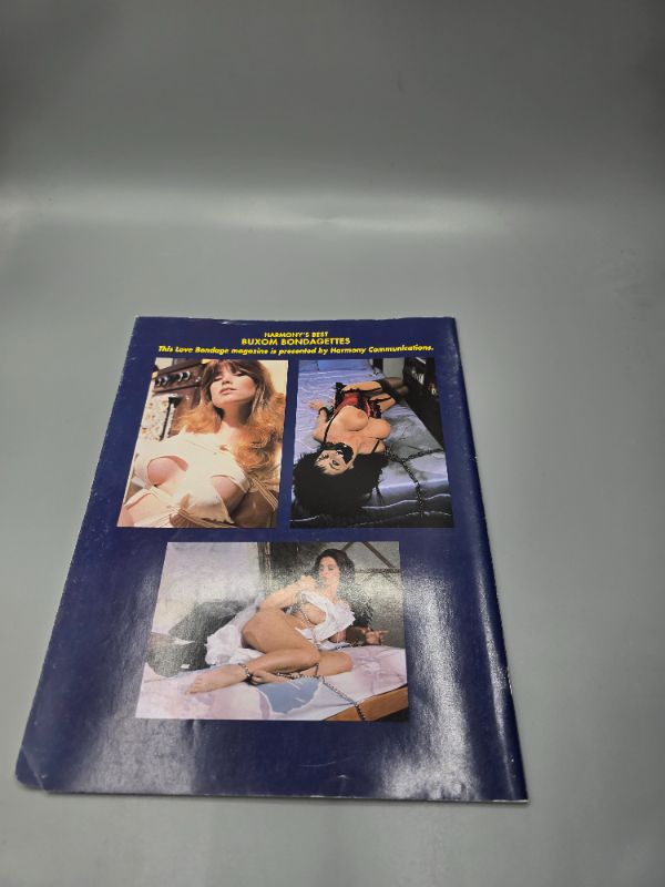 Photo 1 of Harmony's Best Buxom Bondagettes Magazine Ashley Rene #1 1990 052424lm-p2