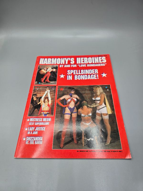 Photo 1 of HARMONY'S HEROINES; By And For "Love Boundagers" No. 1 / November 1994.