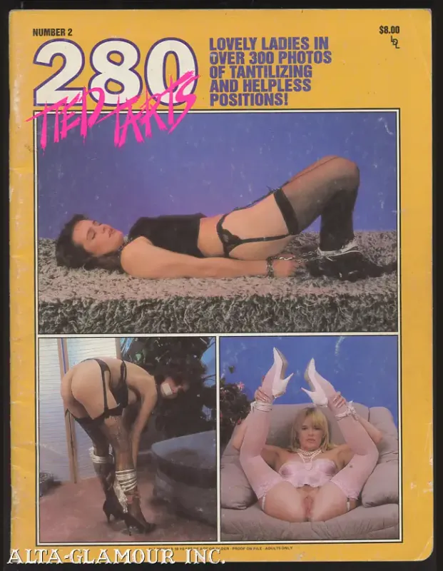 Photo 1 of 280 TIED TARTS. No. 02 / May 1991.
Van Nuys: London Enterprises, 1991. Saddle-stapled magazine.