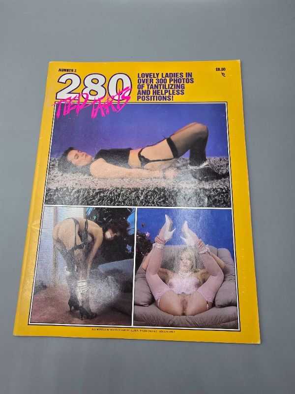 Photo 1 of 280 TIED TARTS. No. 02 / May 1991.
Van Nuys: London Enterprises, 1991. Saddle-stapled magazine.