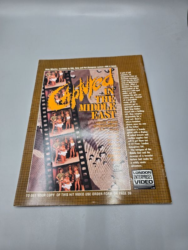 Photo 1 of Captured In The Middle East Bondage Magazine Innocence Abroad #1 1990 London Enterprises
