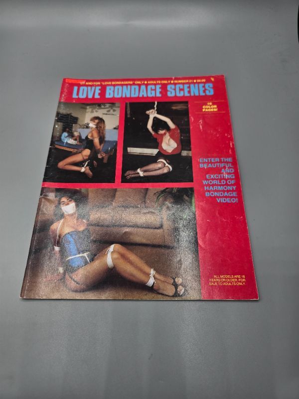 Photo 1 of Love Bondage Scenes Magazine #21 March 1991