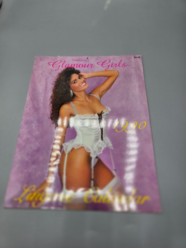 Photo 1 of 1990 Glamor Girls Lingerie Calendar Collectable