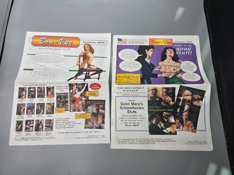 Photo 1 of Bon-Vue Summer 2002 & Bon-Vue October 2001 Collectable Papers
