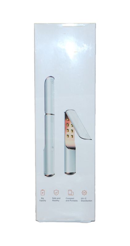 Photo 1 of MC-UV001 UV Rechargeable Portable Sterilization UV Sterilizer Lamp Wand Can Be Used as Short Type 8pcs LED & Long Type 18pcs LED Sterilize Anytime Anywhere - Sweep object within 5cm, 10-30 Seconds Destroys 99.99% Germs, Sterilize Angle Upward < 45 Degrees