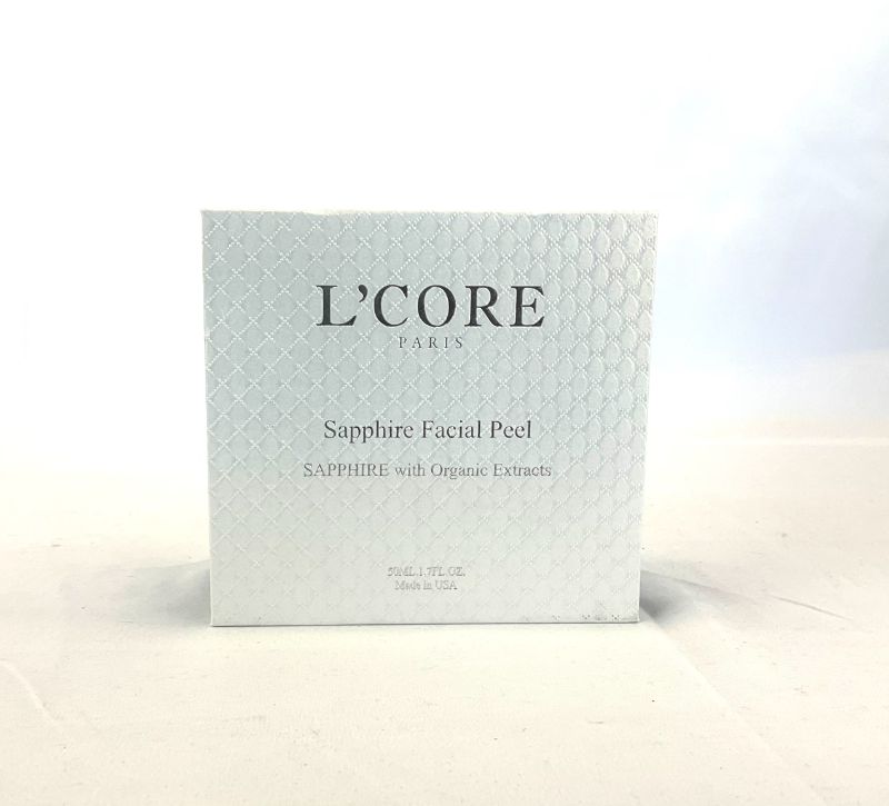 Photo 1 of Sapphire Facial Peel Infused with Pure Sapphire Dust Antioxidants Detoxify Pores Exfoliate and Balance PH levels Removes Blackheads Dirt Oil Toxins and Dead Skin Includes Aloe Vera and Echinacea to Nourish Skin Suitable for All Skin Types New 