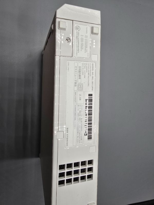 Photo 1 of Nintendo Replacement Wii Console 2006 Model # RVL-001 , White - No Cables Or Accessories
