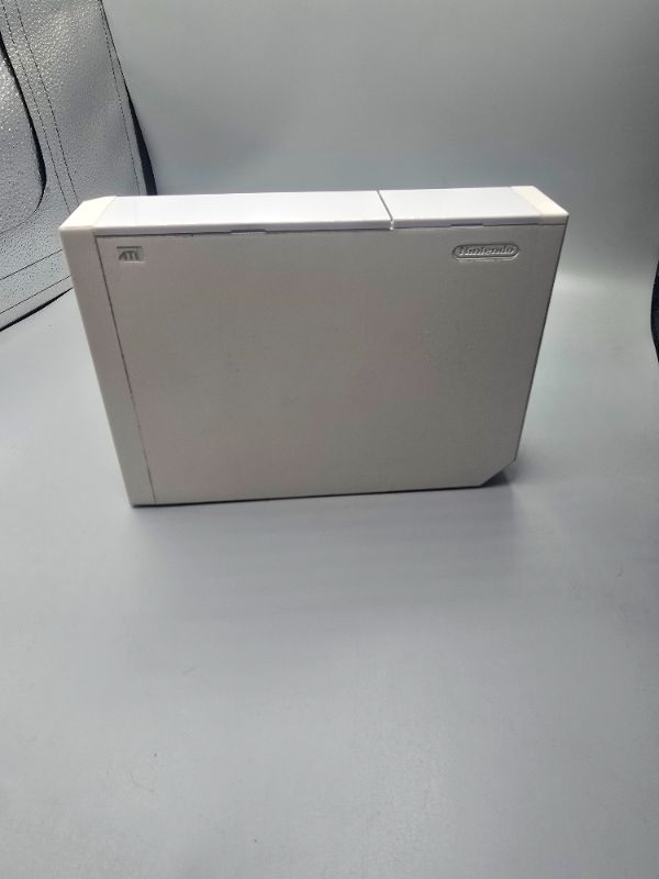 Photo 1 of Nintendo Replacement Wii Console 2006 Model # RVL-001 , White - No Cables Or Accessories