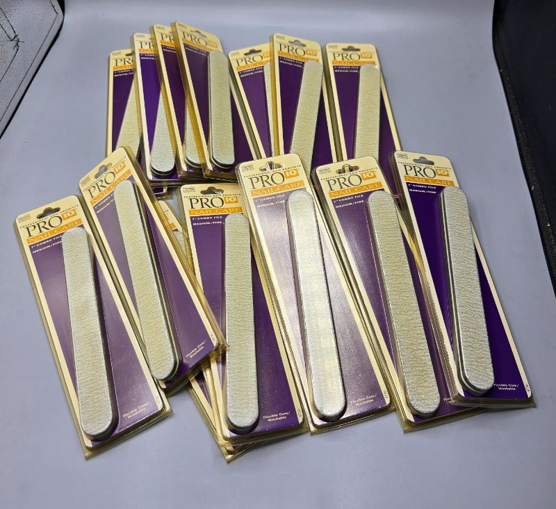 Photo 1 of 14 Pack Acrylic / Gel Nail Files Washable