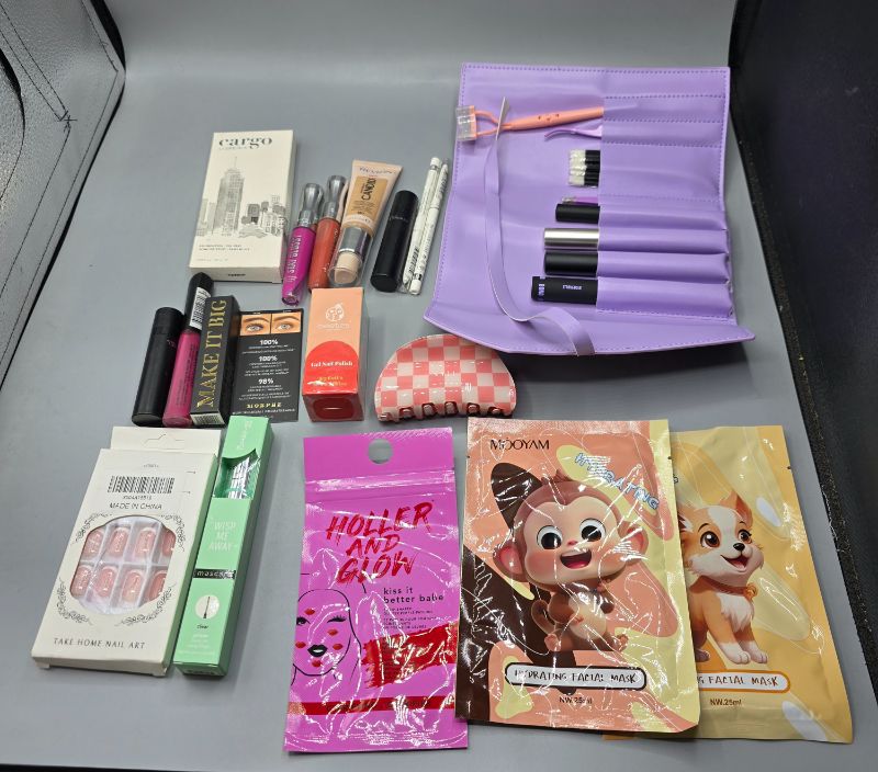 Photo 1 of 18pc Miscellaneous Brand Name Cosmetics & Accessories