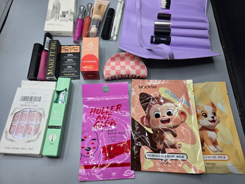 Photo 1 of 18pc Miscellaneous Brand Name Cosmetics & Accessories