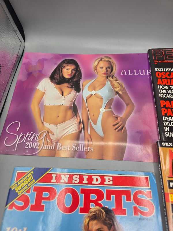 Photo 1 of 4Pc Items - 1 Penthouse Mag, 1 Maxim Mag, 1 2002 Allure Calendar, & 1 Sports Mag. 