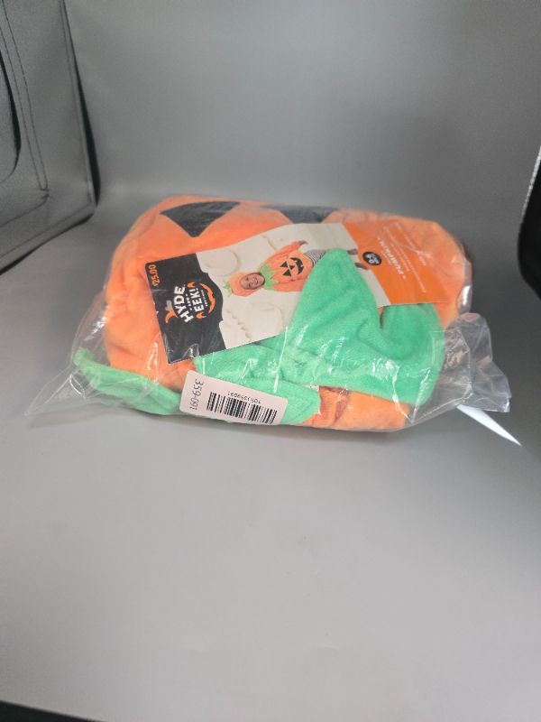 Photo 1 of 0-6m Infant Toddler Girls Plush Pumpkin Hooded Pullover Halloween Costume