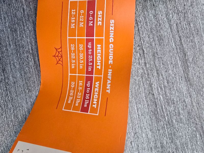 Photo 1 of 0-6m Infant Toddler Girls Plush Pumpkin Hooded Pullover Halloween Costume