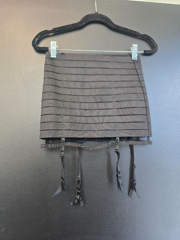 Photo 1 of Medium Black Guarder Belt Skirt