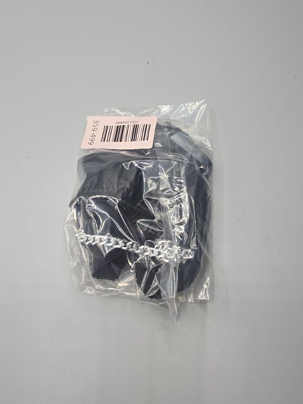 View 4 of One Size (s) Leather Of New York Bikini Bottom Panty Thong Motorcycle Biker Attire
