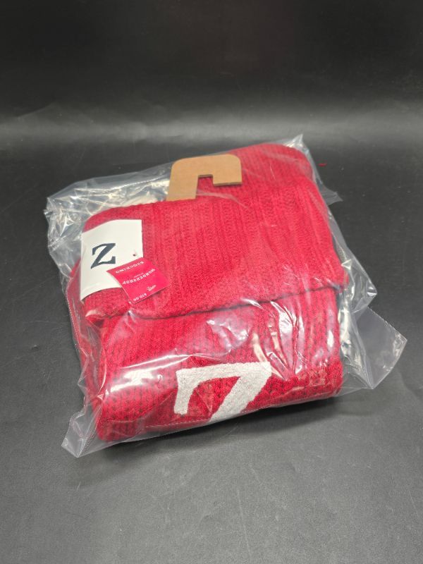 Photo 1 of Knit Monogram Christmas Stocking Red Z - Wondershop™