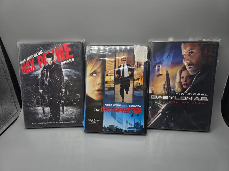 Photo 1 of 3 Pack Action Movies