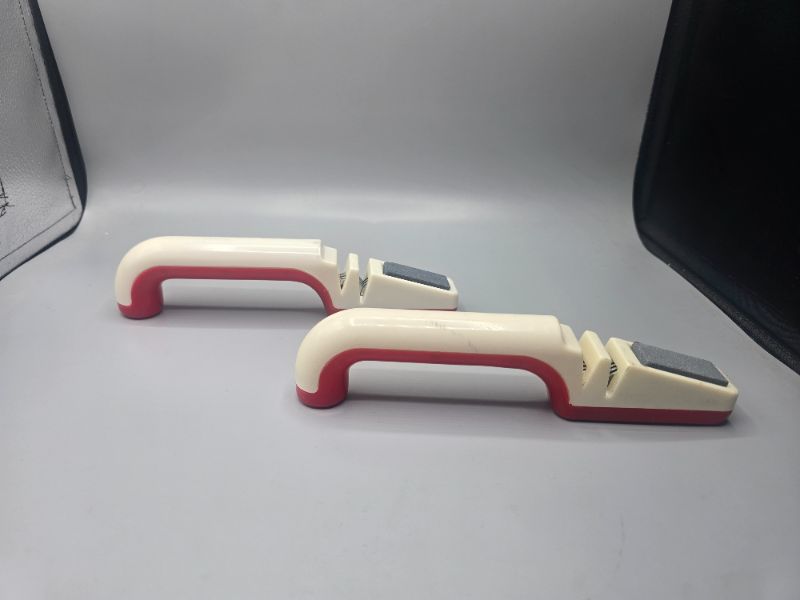 Photo 1 of 2 Pack Ronco Showtime SIX STAR+ Knife Sharpener Stone Grinding Wheels Sharp Knives