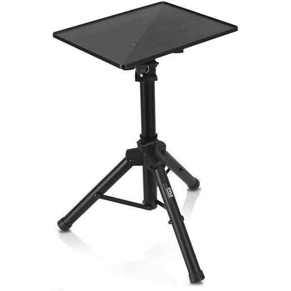 Photo 1 of Pyle PLPTS4.5 8"-46" Projector Laptop Stand, Height Adjustable - Black