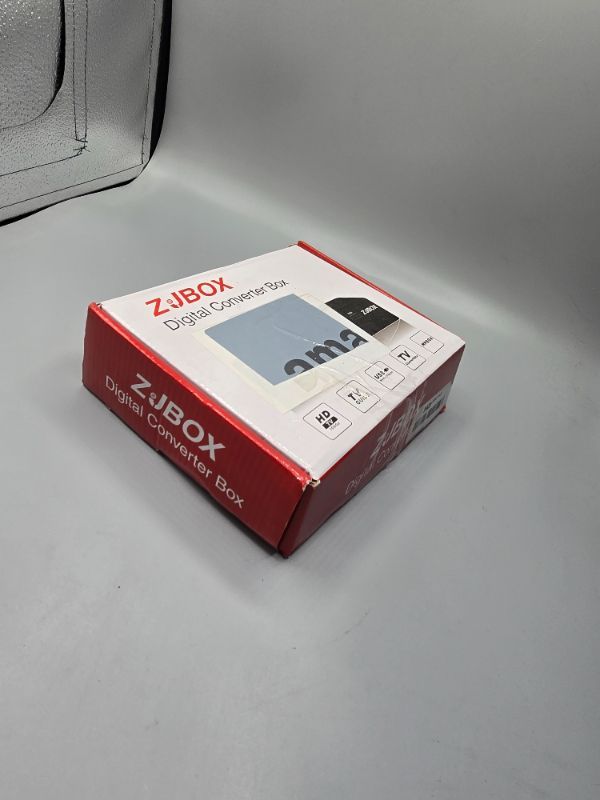 Photo 1 of Digital TV Converter Box, ATSC Tv Tuner - ZJBOX for Analog HDTV Live 1080P with Recording&Playback,HDMI Output, Timer Setting TV Tuner Function Digital Channel Free