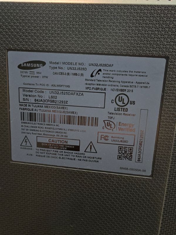 Photo 1 of 32" Class J525D Full LED Smart TV - Motion Rate 60, Wide Color Enhancer, smart Apps, screen Mirroring, Full Browser, Wifi, DTS Premium Sound 5.1, Eco Sensor