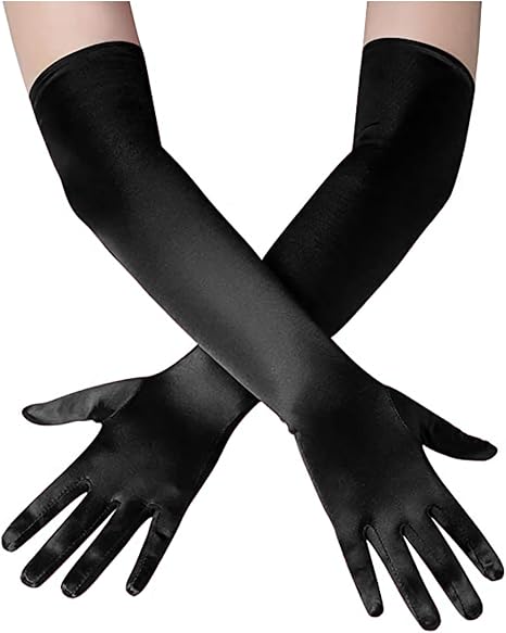 Photo 1 of 2 Pack Women Gloves for for Wedding, Tea Party, Cosplay, Costume