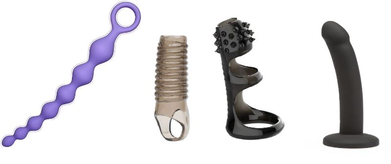 Photo 1 of 4 Pack Silicone Pleasure Items - Sealed