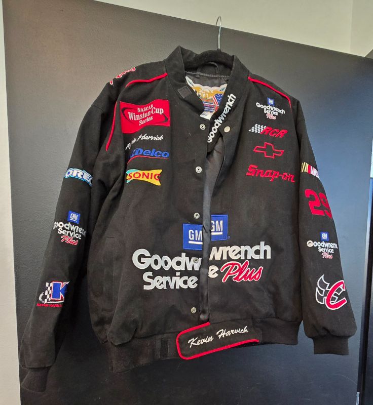 Photo 1 of Medium Authentic #29 Kevin Harvick Nascar Jacket By Jeff Hamilton Racing 