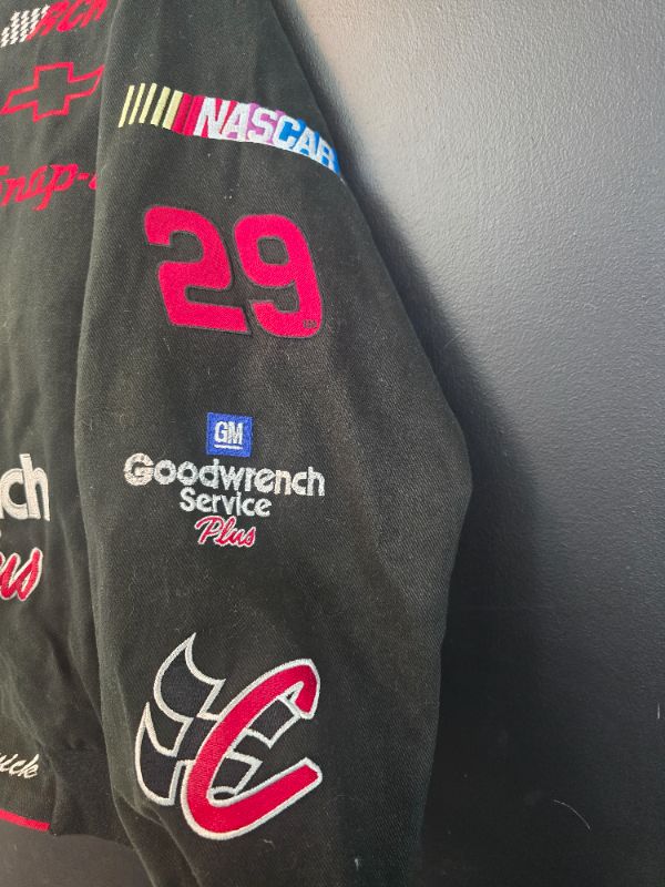 Photo 1 of Medium Authentic #29 Kevin Harvick Nascar Jacket By Jeff Hamilton Racing 