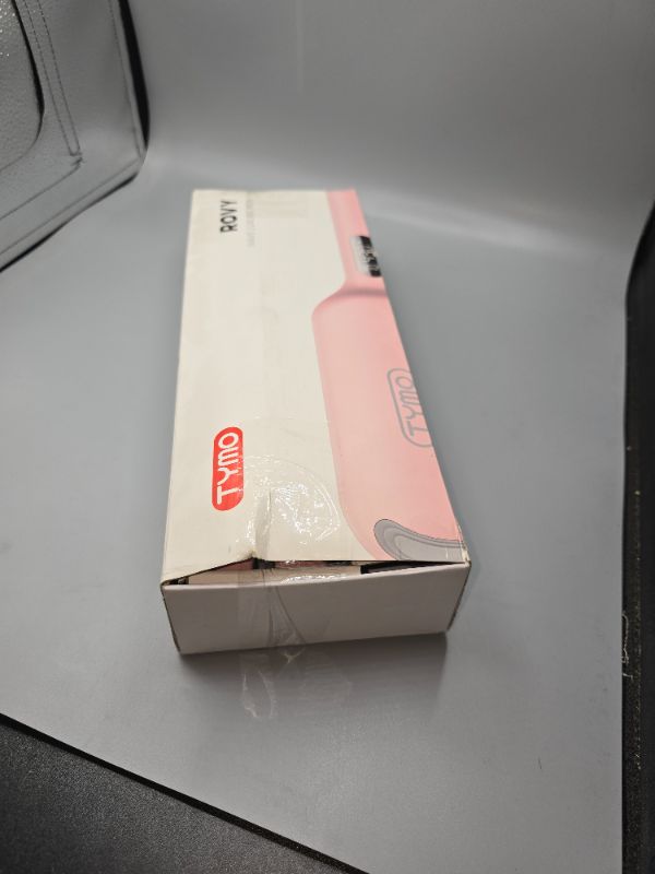 Photo 1 of Iron Hair Waver - TYMO ROVY Beach Waves Wand, Ionic Deep Waver Hair Tool with Ceramic 3 Barrel for Women, Dual Voltage, Anti-Scald, Easy to Use, Pink,