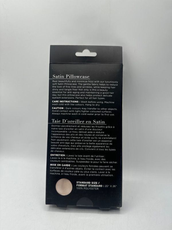 Photo 1 of 20x26 Pink Satin Pillowcase Eses Hair By Reducing Damage Frizz & Split Ends While Sleeping New