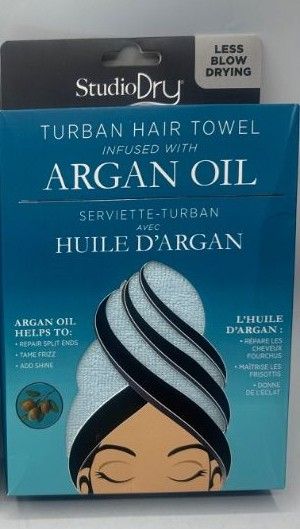 Photo 1 of Argan Oil Turbans Helping Reduce Frizz & Keep Hair Smooth New