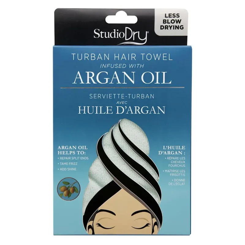Photo 1 of Argan Oil Turbans Helping Reduce Frizz & Keep Hair Smooth New