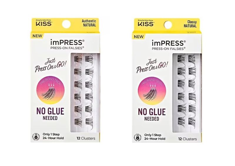 Photo 1 of 2 Pack KISS ImPRESS Press-on Falsies Styles : Authentic & Classy 