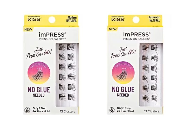 Photo 1 of 2 Pack KISS ImPRESS Press-on Falsies Styles : Authentic & Modern 