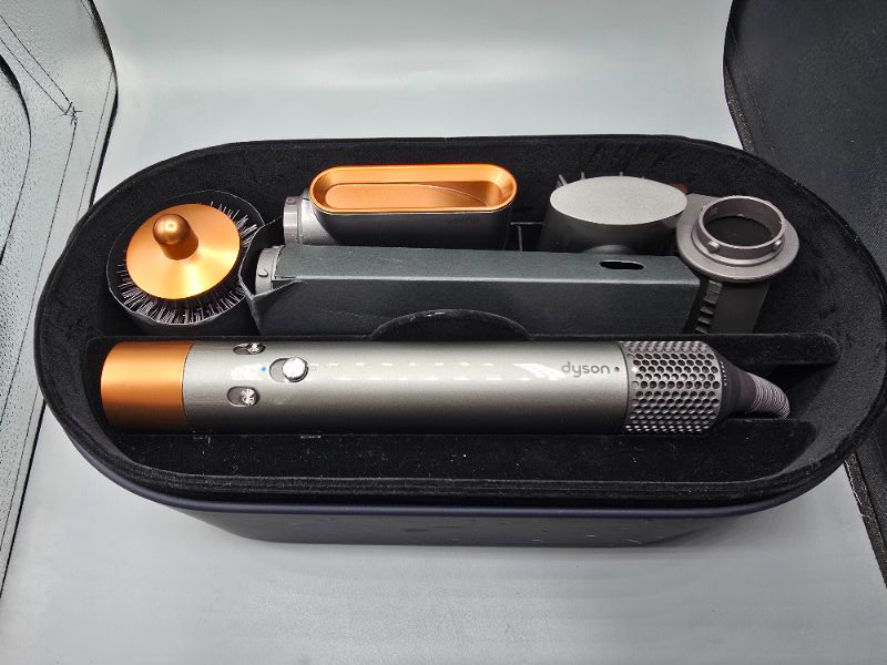 Photo 1 of Dyson Airwrap™ Multi-Styler Complete - Nickel/Copper - With new barrels to curl and wave in both directions, brushes to control and shape, and the multi-functional Coanda smoothing dryer to dry, smooth and hide flyaways