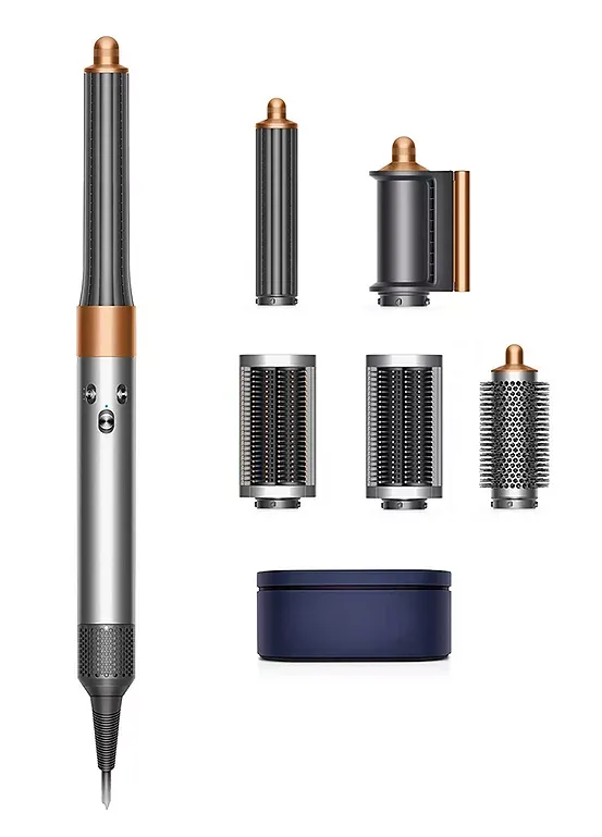 Photo 1 of Dyson Airwrap™ Multi-Styler Complete - Nickel/Copper - With new barrels to curl and wave in both directions, brushes to control and shape, and the multi-functional Coanda smoothing dryer to dry, smooth and hide flyaways