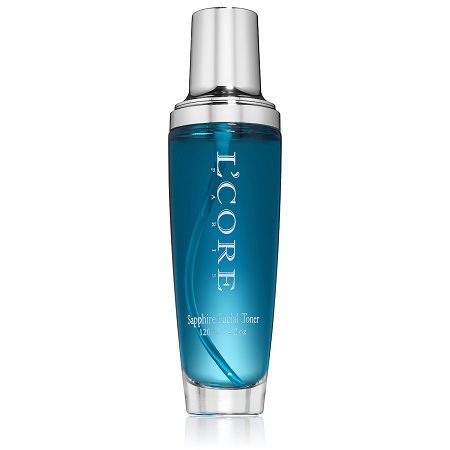 View 1 of Sapphire Facial Toner Refreshing Removes Traces of Makeup and Impurities Reduce Excess Oil Minimize Appearance of Pores No Alcohol Includes Witch Hazel Astringent Botanicals Sooth and Nourish Skin New