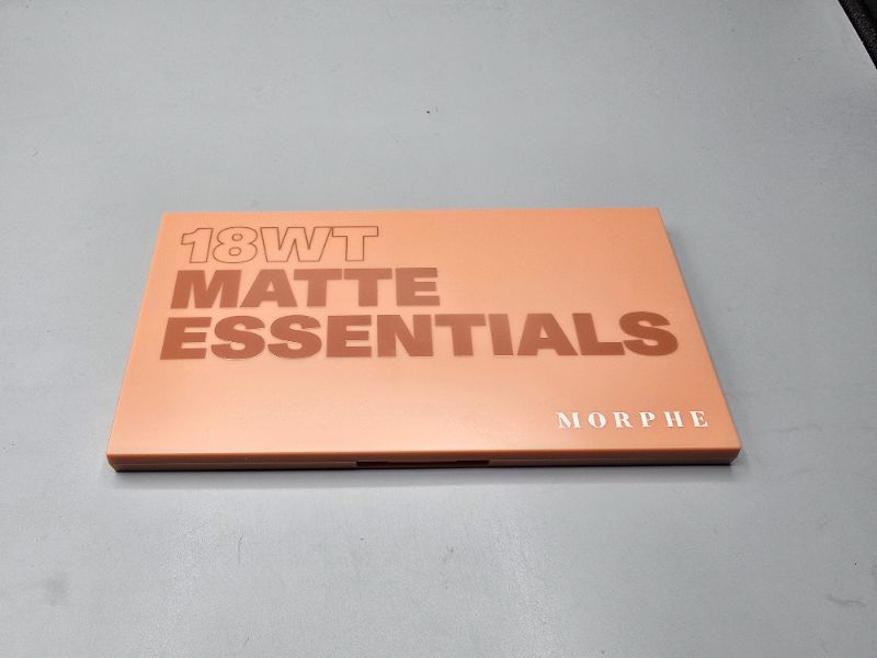 Photo 1 of Morphe 18WT Makeup Palette - Matte Essentials Artistry Palette with Warm Toned, All-Matte Shades - Made to Build, Blend & Layer Flawlessly for Everyday, Versatile Makeup Looks (0.68 oz)