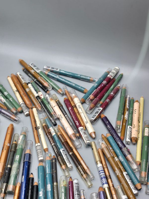 Photo 1 of 60pc Lip & Eyeliner Sticks - Case Opened During Shipment 