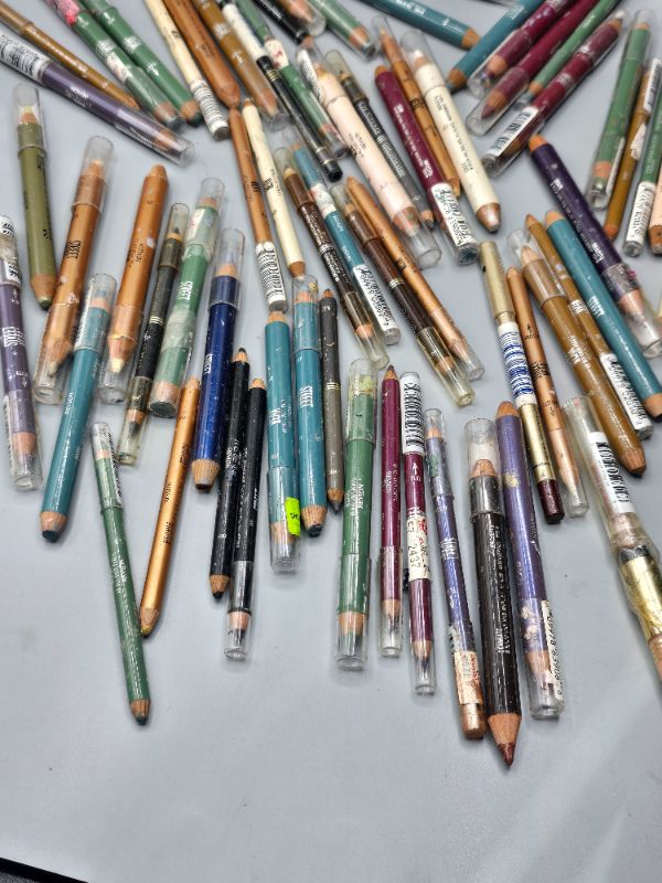 Photo 1 of 60pc Lip & Eyeliner Sticks - Case Opened During Shipment 