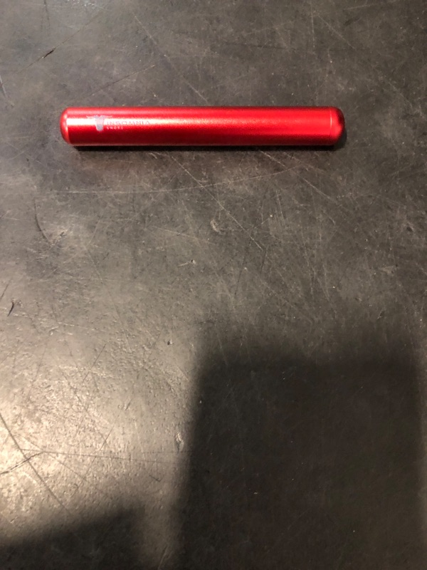 Photo 1 of Case | Water, Smell & Odour Proof | Premium Tobacco Tube Cigarette Storage Container Box for King Size Cone Holder | Made of CNC Aluminium Metal (RED)