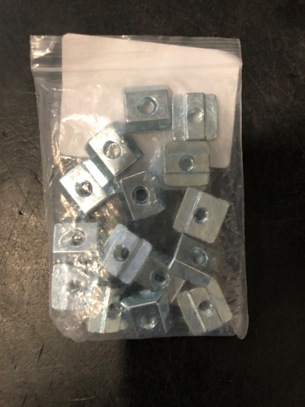 Photo 1 of KOOTANS 100pcs 2020 Series Sliding T Nuts Metric M4 Thread Slide in Hammer Head T-Nut for Standard 6mm T-Slot Aluminum Extrusion Profile