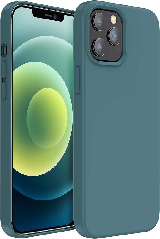 Photo 1 of MXX for iPhone 12 pro Max Case, Soft Silicone Case with Scratch Resistant - Full Camera Protection Anti-Scratch Microfiber Lining Full-Body Protective 12 pro Max Phone Case 6.7"- Midnight Yellow 