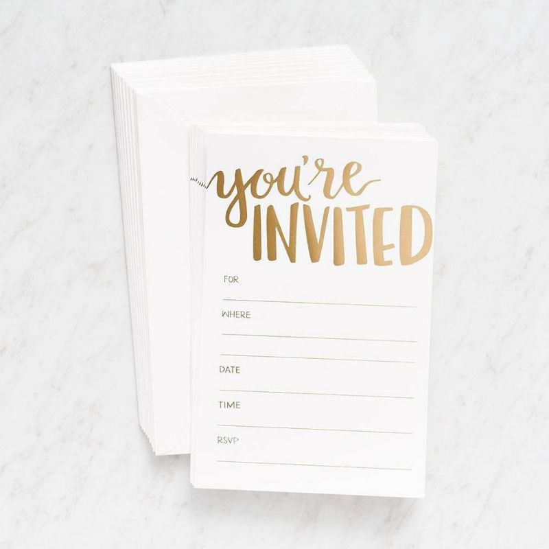 Photo 1 of You're Invited Fill-In Invitation Cards